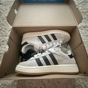 adidas campus 00s crystal white core black